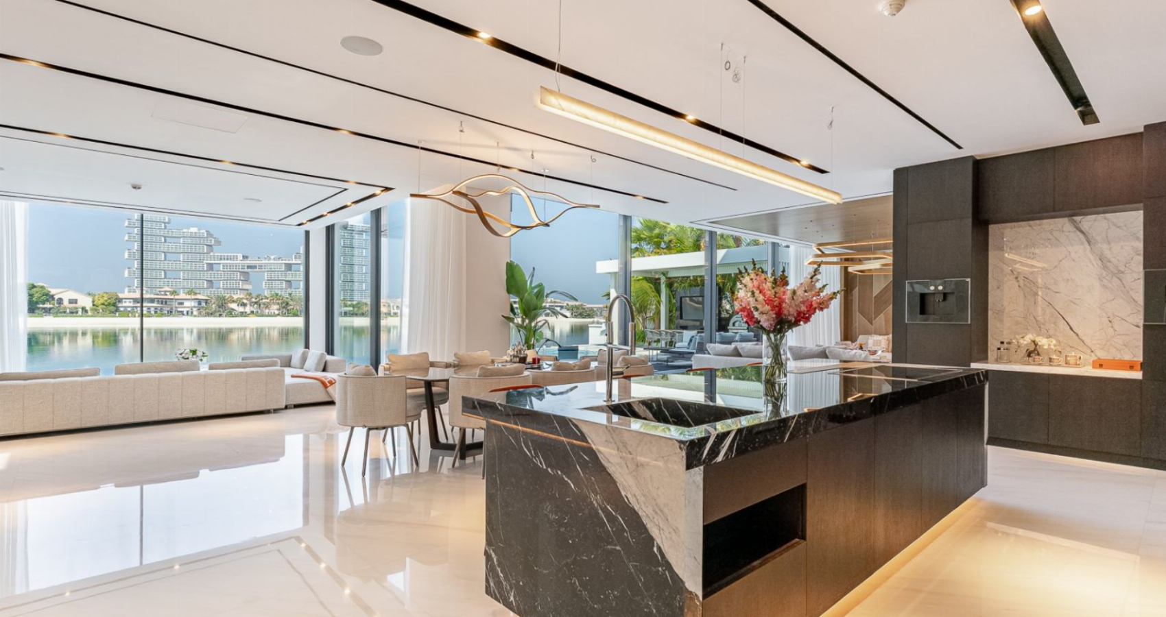 Ultra Luxus Villa direkt am Strand auf der Palm Jumeirah