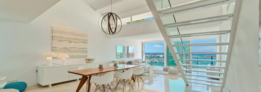 SPEKTAKULÄRES LUXUS-PENTHOUSE AM PASEO MARITIMO IN PALMA